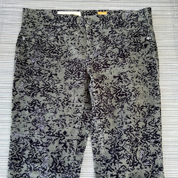 🎯NWOT Pilcro And The Letterpress Corduroy Pants Green Size 26P - Picture 3 of 10